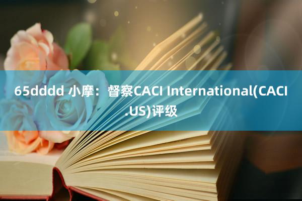 65dddd 小摩：督察CACI International(CACI.US)评级