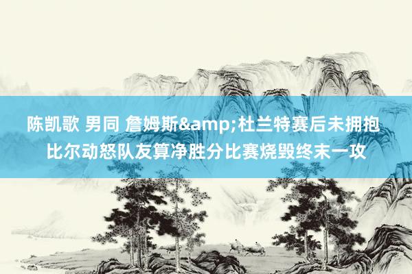 陈凯歌 男同 詹姆斯&杜兰特赛后未拥抱 比尔动怒队友算净胜分比赛烧毁终末一攻