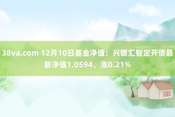 38va.com 12月10日基金净值：兴银汇智定开债最新净值1.0594，涨0.21%