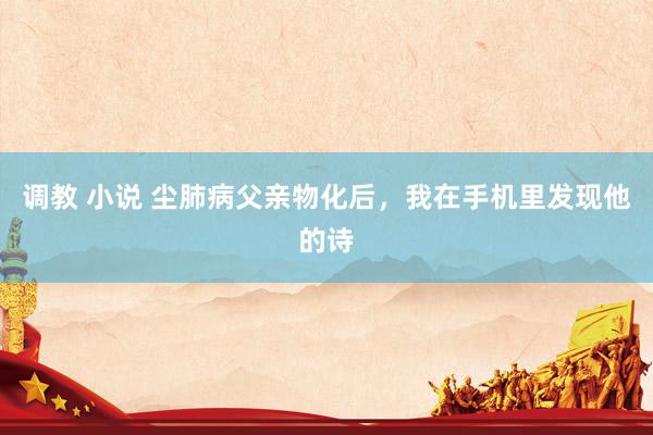 调教 小说 尘肺病父亲物化后，我在手机里发现他的诗