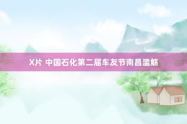 X片 中国石化第二届车友节南昌滥觞