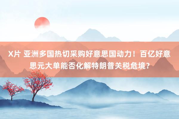X片 亚洲多国热切采购好意思国动力！百亿好意思元大单能否化解特朗普关税危境？