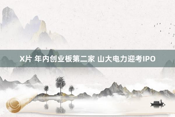 X片 年内创业板第二家 山大电力迎考IPO